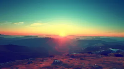 Serene Sunset Picturesque Nature Wallpaper 4K 5822x3262 Ultrawide, 4k