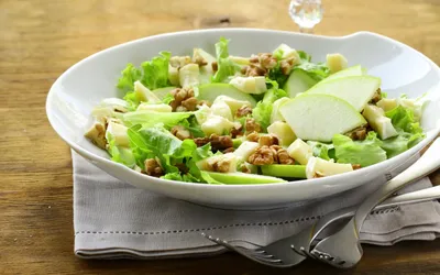 Fresh Salad Lettuce Apple Abstract Wallpaper 4K 2878x1798 Ultrawide, QHD