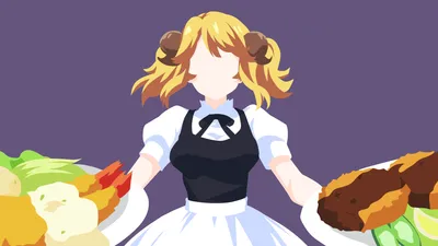 Minimalist Anime Aletta Isekai Minimal Wallpaper 4K 1920x1080 Minimalist, Hd, Anime, Wallpaper, Of, Aletta, From, Isekai, Shokudou, Restaurant, Another, World, Gray, White, Ultrawide, Full HD
