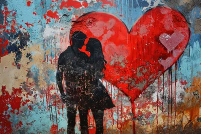 Love Romantic Couple Abstract Wallpaper 4K 2208x1471 Full HD, Ultrawide
