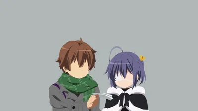 Golden Minimalist Wallpaper Minimal Wallpaper 4K 3840x2160 Minimalist, 4K, Ultra, Hd, Anime, Desktop, Wallpaper, Of, Rikka, Takanashi, Togashi, Love, Gray, Ultrawide