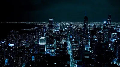 Night Cityscape City World Wallpaper 4K 1920x1080 Brown, Gray