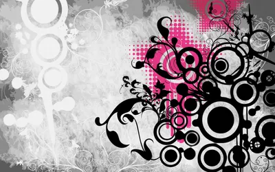 Sleek Abstract Wallpaper Abstract Wallpaper 4K 1680x1050 An, Abstract, Artistic, Drawing, Featuring, Dynamic, Black, Swirls, Circular, Patterns, Against, Grey, White, Ultrawide