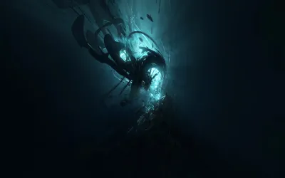 Epic Abstract Wallpaper Nature Wallpaper 4K 1920x1200 Abstract, Blue, Ocean, Scene, With, Swirling, Light, Evoking, Theme, Rebirth, Desktop, Brown, Gray, Ultrawide, Full HD