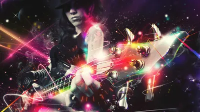 Golden Abstract Wallpaper Abstract Wallpaper 4K 1920x1080 Abstract, Hd, Desktop, Wallpaper, Featuring, A, Musician, Playing, Electric, Guitar, Surrounded, Vibrant, White, Ultrawide, Full HD