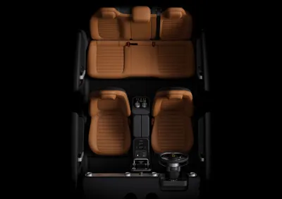 Down Luce Interior Cars Wallpaper 4K 4000x2830 Top-down, View, Of, A, Ferrari, Luce, Interior, With, Tan, Leather, Seats, Center, Brown, Landscape, 4K