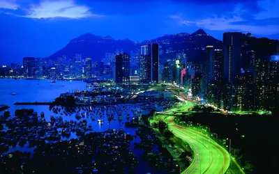 Night Cityscape Rio World Wallpaper 4K 1920x1200 A, Stunning, Hd, Desktop, Wallpaper, Showing, Night, Cityscape, Rio, Janeiro, Skyscrapers, Vibrant, Red, Ultrawide, Full HD