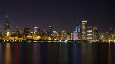 Dreamy Chicago Wallpaper Black/Dark Wallpaper 4K 1920x1080 Brown, Gray