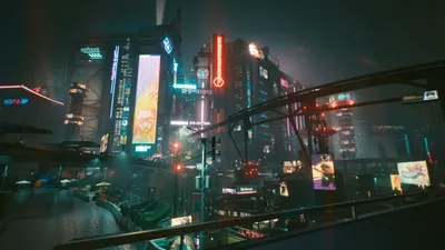 Cyberpunk Night City Cave Technology Wallpaper 4K 2560x1440 White, Gray, Brown