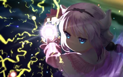 Kanna Kamui Miss Kobayashi Fantasy Wallpaper 4K 2066x1288 Hd, Wallpaper, Featuring, Kanna, Kamui, From, Miss, Kobayashi's, Kobayashi, 039, Dragon), Maid, White, Ultrawide, Full HD