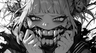 Serene Anime Wallpaper Abstract Wallpaper 4K 2912x1632 Hd, Anime, Wallpaper, Featuring, Himiko, Toga, From, My, Hero, Academia, Manga, Series, Gray, Ultrawide, QHD
