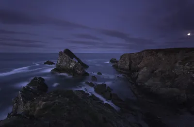 Capturing Serene Twilight Seashore Nature Wallpaper 4K 2046x1343 Full HD, Ultrawide