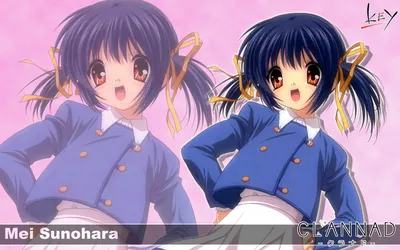 Mei Sunohara Anime Clannad Abstract Wallpaper 4K 1920x1200 Mei, Sunohara, Anime, Clannad, Hd, Desktop, Wallpaper, Pink, White, Gray, Ultrawide, Full HD