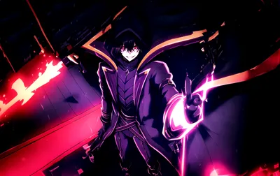 Serene Cid Wallpaper Black/Dark Wallpaper 4K 1928x1216 Hd, Desktop, Wallpaper, Featuring, Cid, Kagenou, From, Anime, Eminence, Shadow, Dark, Dramatic, White, Red, Ultrawide, Full HD