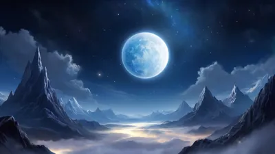 Mysterious Alien Planet Night Space Wallpaper 4K 1920x1080 Hd, Desktop, Wallpaper, Showcasing, A, Mysterious, Alien, Planet, Night, Towering, Jagged, Mountains, Brown, Gray, Ultrawide, Full HD