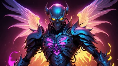 Rotten Archangel Devil Abstract Wallpaper 4K 2558x1438 Full HD, Ultrawide
