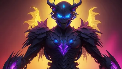 Rotten Archangel Devil Abstract Wallpaper 4K 2558x1438 Full HD, Ultrawide