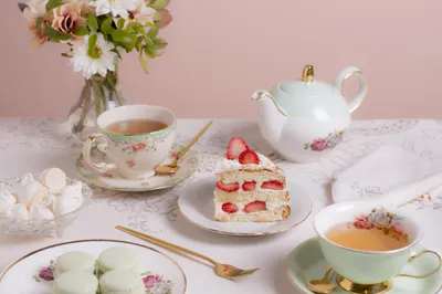Pastel Tea Floral Abstract Wallpaper 4K 5744x3829 Tea, Ultrawide, 4k