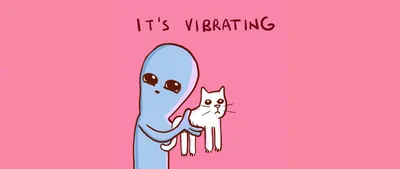 Bright Minimalist Wallpaper Minimal Wallpaper 4K 2560x1080 Minimalist, Strange, Planet-style, Meme:, Blue, Alien, Holding, A, White, Cat, Under, Pink, Gray, Purple, Ultrawide, QHD