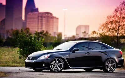 Sleek Black Lexus Wallpaper 4K, World category
