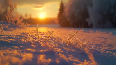 Calm Winter Wallpaper Wallpaper 4K, Nature category