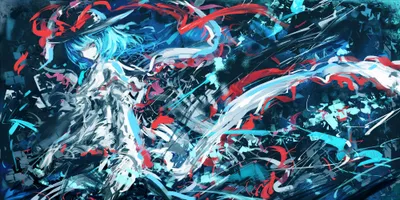 Bright Anime Wallpaper Abstract Wallpaper 4K 2000x1000 Anime, (touhou), Hd, Desktop, Wallpaper:, Background, Image, Gray, White, Ultrawide, Full HD