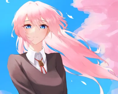 Vibrant Micchon Wallpaper Abstract Wallpaper 4K 5000x4000 Micchon, Shikimori, Anime, Shikimori's, Not, Just, A, Cutie, 039, Desktop, Pink, Yellow, Square, 4K