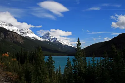 Canadian Rockies Majestic Mountains Lush Nature Wallpaper 4K 3886x2590 View, Ultrawide, 4k