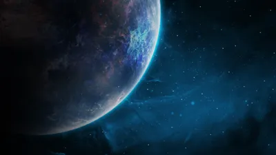 Serene Sci Wallpaper Wallpaper 4K, Space category