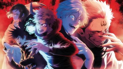 Jujutsu Kaisen Characters Sukuna Abstract Wallpaper 4K 3840x2160 Hd, Desktop, Wallpaper, Featuring, (jujutsu, Kaisen, Characters, Sukuna, Yuji, Itadori, Satoru, Gojo, Red, Purple, Ultrawide, 4K