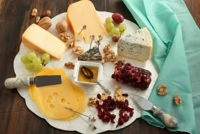 Assortment Cheeses Grapes Walnuts Dried Abstract Wallpaper 4K 2038x1363 Full HD, Landscape
