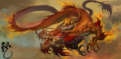 Fantastical Chinese Dragon Wallpaper 4K, Fantasy category