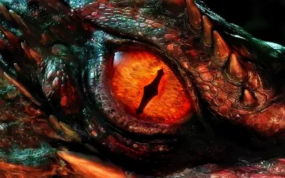 Close Reptilian Eye Vibrant Fantasy Wallpaper 4K 1920x1200 A, Close-up, Of, Reptilian, Eye, Featuring, Vibrant, Orange, Hues, Intricate, Scales, Captures, Red, Black, Ultrawide, Full HD