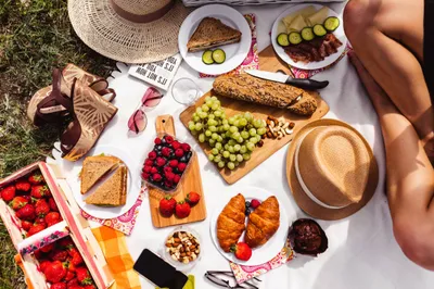 Summer Picnic Nature Nature Wallpaper 4K 2208x1471 View, Full HD, Ultrawide
