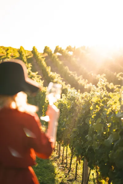 Woman Standing Vineyard Abstract Wallpaper 4K 2208x3313 Full HD, Portrait