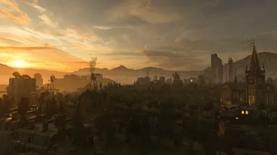 Moody Dying Wallpaper Games Wallpaper 4K 1920x1080 Dying, Light, 2:, Stay, Human, Post, Apocalyptic, Video, Game, City, Desktop, Gray, Brown, Ultrawide, Full HD