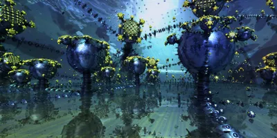 Golden Cgi Wallpaper Abstract Wallpaper 4K 3600x1800 Hd, 3d, Cgi, Abstract, Desktop, Wallpaper, Featuring, Reflective, Metallic, Spheres, Connected, Intricate, White, Ultrawide, QHD