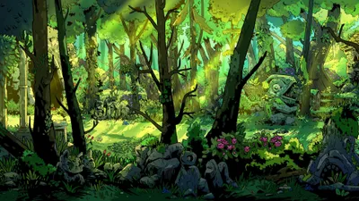 Fantasy Jungle Forest Wallpaper 4K, Fantasy category