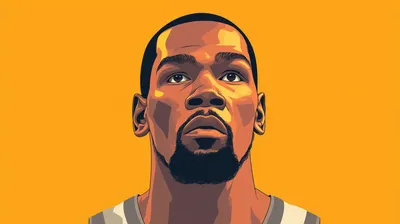 Minimalist Nba Inspired Vector Wallpaper 4K, Minimal category