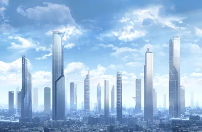 Bold Skyscraper Wallpaper World Wallpaper 4K 1920x1254 Skyscraper, Sci, Fi, City, Hd, Desktop, White, Ultrawide, Full HD