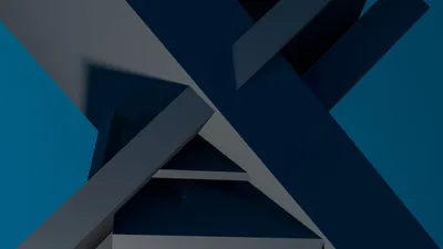 Dynamic Blue Gray Wallpaper 4K, Minimal category