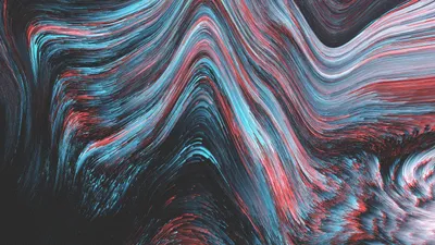 Abstract Pixel Sorting Design Wallpaper 4K, Abstract category
