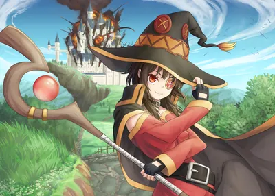 Misty Megumin Wallpaper Wallpaper 4K, Abstract category