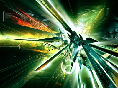 Vivid Abstract Wallpaper Wallpaper 4K, Technology category