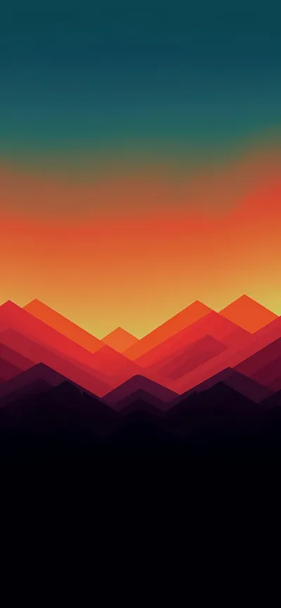 Vibrant Orange Wallpaper Wallpaper 4K, Minimal category