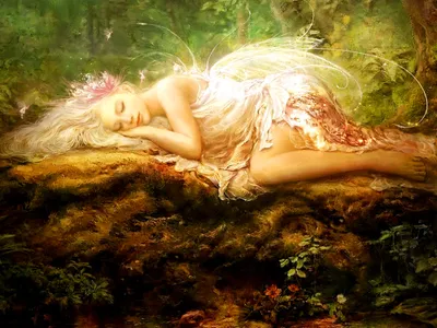 Golden Serene Wallpaper Wallpaper 4K, Fantasy category