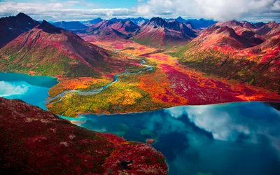 Majestic Mountain Landscape Wallpaper 4K, Nature category