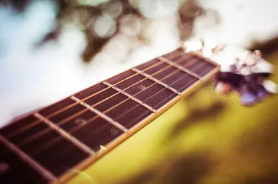 Guitar Strings Detail Abstract Wallpaper 4K 2208x1471 Full HD, Ultrawide