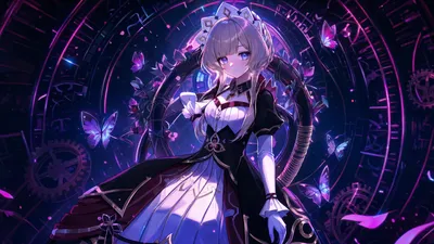 Anime Wallpaper 3838x2158 Abstract Wallpaper 4K 3838x2158 Maid, Ultrawide, QHD