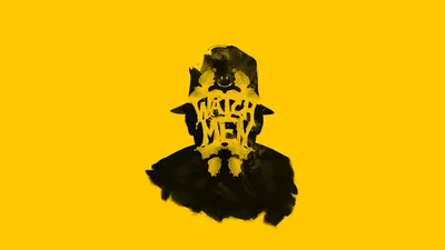 Minimalist Black Rorschach Wallpaper 4K, Minimal category